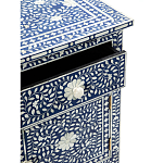 Комод инкрустация костью ORIENTAL Indian синий орнамент варинант исполнения - 6 | Loft Concept в Орле