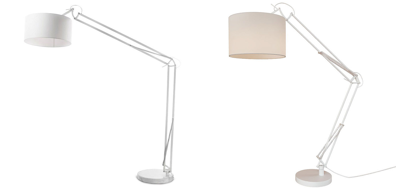 Торшер Garner Floor lamp white Торшер Garner Floor lamp white - Loft-Concept в Орле