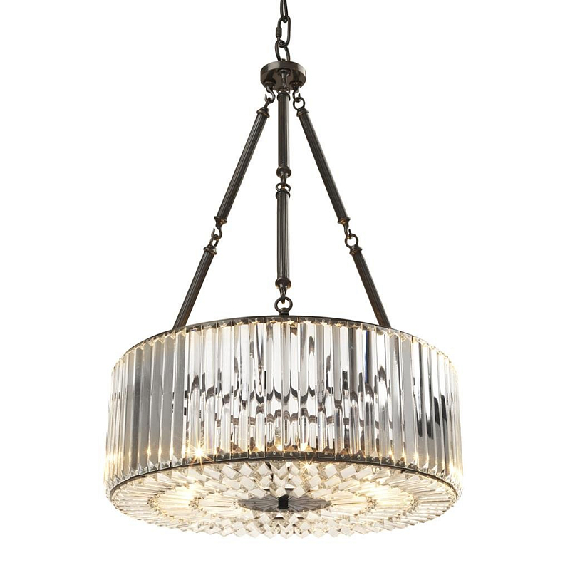 Люстра Chandelier Infinity Bronze Темная бронза Прозрачный (Transparent) Люстра Chandelier Infinity Bronze Темная бронза Прозрачный (Transparent) в Орле | Loft Concept