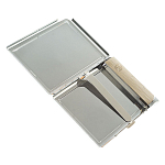 Портсигар с газовой зажигалкой из натурального камня Мусковит Stone Cigarettes Cases варинант исполнения - 3 | Loft Concept в Орле