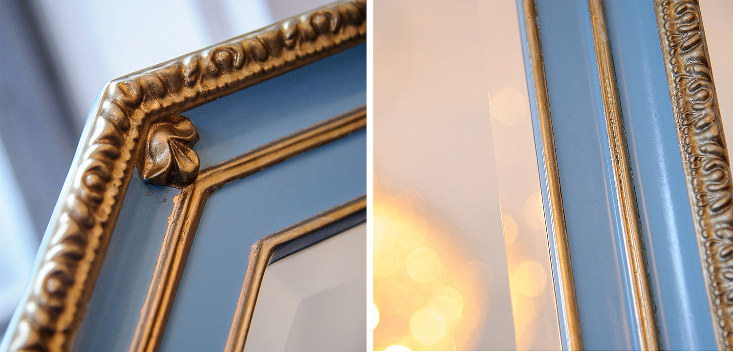 Зеркало Mirabelle Mirror azure Зеркало Mirabelle Mirror azure - Loft-Concept в Орле