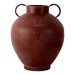 Ваза бордовая с 2-мя фактурными ручками Vase Burgundy Glaze варинант исполнения - 1 | Loft Concept в Орле
