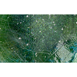 Керамический столик зеленый "Цилиндр" варинант исполнения - 4 | Loft Concept в Орле