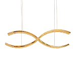 Люстра волнистой формы с фактурным хрустальным плафоном Light Delight варинант исполнения - 7 | Loft Concept в Орле