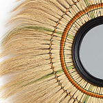 Зеркало с бахромой WICKER MIRROR 100 варинант исполнения - 2 | Loft Concept в Орле