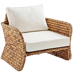 Кресло из плетеного гиацинта Gardner Wicker Armchair варинант исполнения - 1 | Loft Concept в Орле
