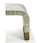 Стол журнальный Белый  BONE INLAY SIDE TABLE-Cream варинант исполнения - 3 | Loft Concept в Орле