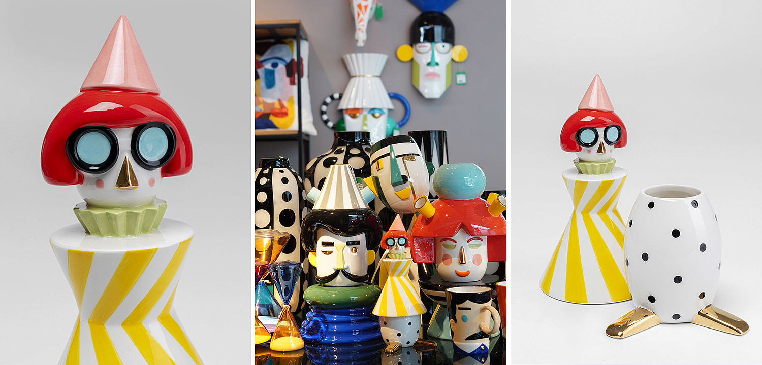 Ваза с крышкой Funny Doll Vase III Ваза с крышкой Funny Doll Vase III - Loft-Concept в Орле
