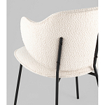 Стул Bellamy букле молочный варинант исполнения - 3 | Loft Concept в Орле