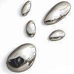 Абстрактная скульптура на стену в виде капли воды Water Outline варинант исполнения - 8 | Loft Concept в Орле