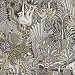 Ткань Jungle Animaux Camoufles Бежевый Велюр N 1147 варинант исполнения - 1 | Loft Concept в Орле