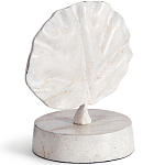 Статуэтка белая Metal Flowers Аntique Рlating варинант исполнения - 1 | Loft Concept в Орле