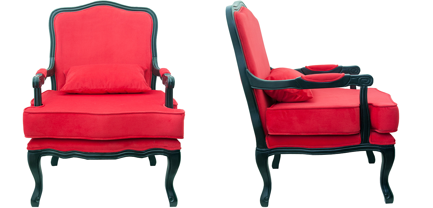 Кресло Harold Chair red Кресло Harold Chair red - Loft-Concept в Орле