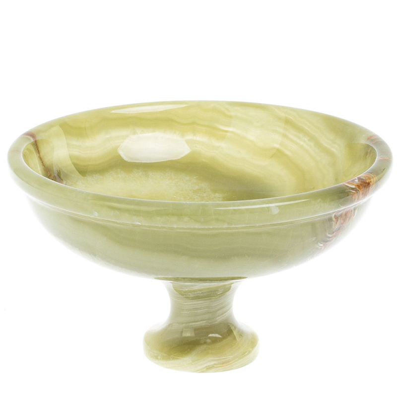 Конфетница из натурального камня оникс Stone Candy Bowl Бежевый Конфетница из натурального камня оникс Stone Candy Bowl Бежевый в Орле | Loft Concept