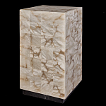 Торшер прямоугольный из натурального камня Calcite Geometry варинант исполнения - 9 | Loft Concept в Орле
