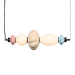 Подвесной светильник фигруный с керамическими элементами 18W LED Fragrant Light варинант исполнения - 2 | Loft Concept в Орле