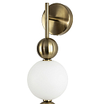 Бра с плафонами шарами из акрила и металла Crystal Globule Spheres Wall Lamp варинант исполнения - 2 | Loft Concept в Орле