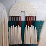 Настенное украшение из хлопковых нитей Volcan Wall Hanging варинант исполнения - 1 | Loft Concept в Орле