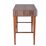 Стол письменный из массива бука с 2-мя ящиками серый Wenge Light варинант исполнения - 2 | Loft Concept в Орле