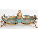 Блюдо двойное из фарфора Crogy варинант исполнения - 4 | Loft Concept в Орле