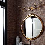 Зеркало в ассиметричной золотой раме Mirror of Aragorn варинант исполнения - 4 | Loft Concept в Орле