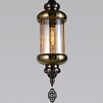 Подвесной светильник с янтарным стеклянным плафоном Amber Queen варинант исполнения - 3 | Loft Concept в Орле