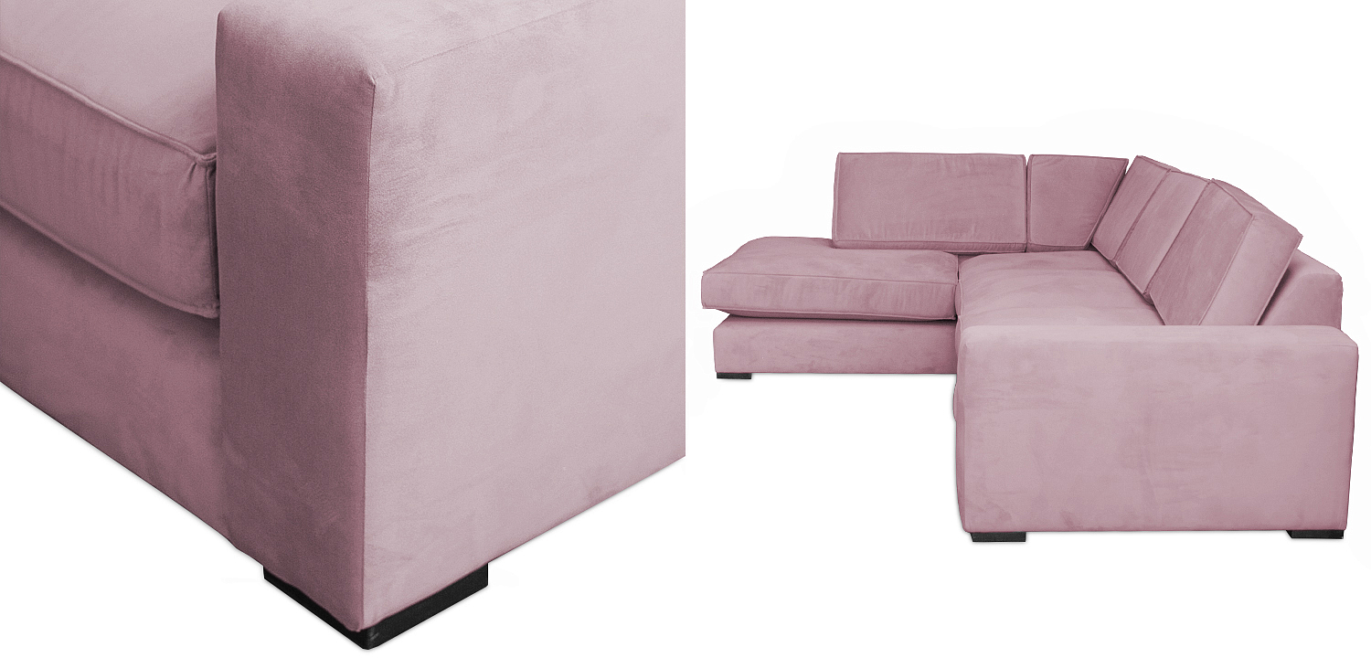 Диван угловой Lombardi Sofa вялая роза Диван угловой Lombardi Sofa вялая роза - Loft-Concept в Орле
