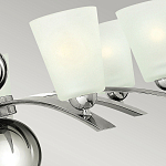 Люстра с матовыми конусными плафонами и декоративными элементами в форме шаров Hinkley варинант исполнения - 17 | Loft Concept в Орле