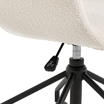 Вращающееся кресло с обивкой букле Boucle Office Chair варинант исполнения - 4 | Loft Concept в Орле