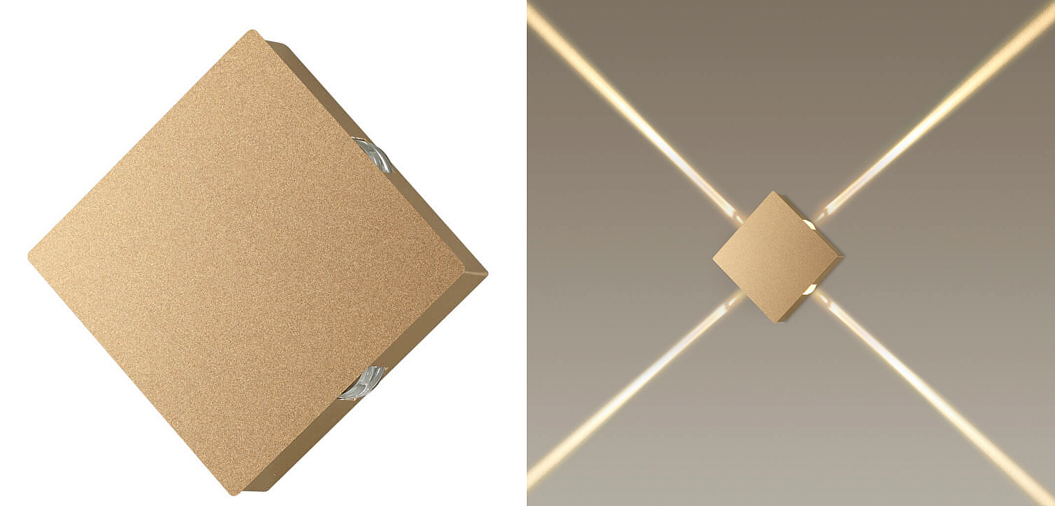 Спот Jedi Beam Sconce gold Спот Jedi Beam Sconce gold - Loft-Concept в Орле
