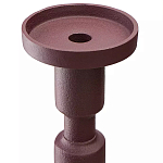 Подсвечник фигурный сливовый Bright Accent 35 см варинант исполнения - 2 | Loft Concept в Орле