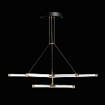 Люстра с геометрической конструкцией из вытянутых цилиндрических плафонов Hex Scaffold  варинант исполнения - 4 | Loft Concept в Орле