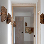 Бра плетеное из ротанга Chainmail варинант исполнения - 3 | Loft Concept в Орле