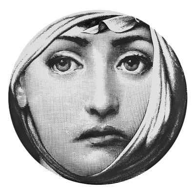 Декоративная тарелка Fornasetti 30.CR.BW.R01-148