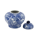 Ваза с крышкой в китайском стиле Гранатовое дерево Blooming Pomegranate варинант исполнения - 10 | Loft Concept в Орле