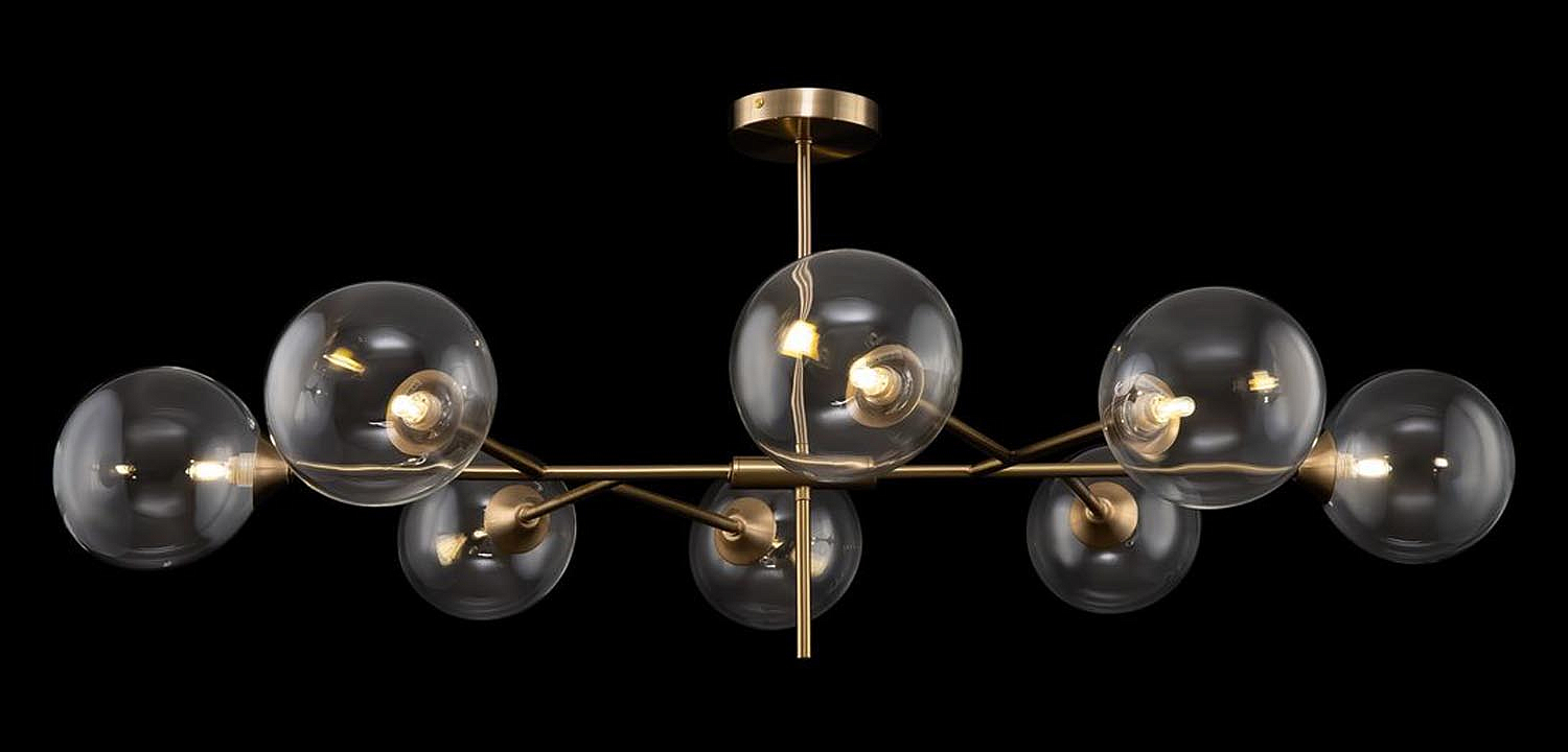 Потолочная люстра Gallotti & Radice Leaf Bronze 8 Потолочная люстра Gallotti & Radice Leaf Bronze 8 - Loft-Concept в Орле