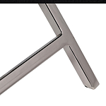 Стол сервировочный кожаный с декором в виде золотистой фигуркой лося Embodiment of Style варинант исполнения - 4 | Loft Concept в Орле