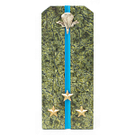 Сувенир Погон Старший Лейтенант ВДВ из натурального камня змеевик Souvenir Epaulets варинант исполнения - 1 | Loft Concept в Орле