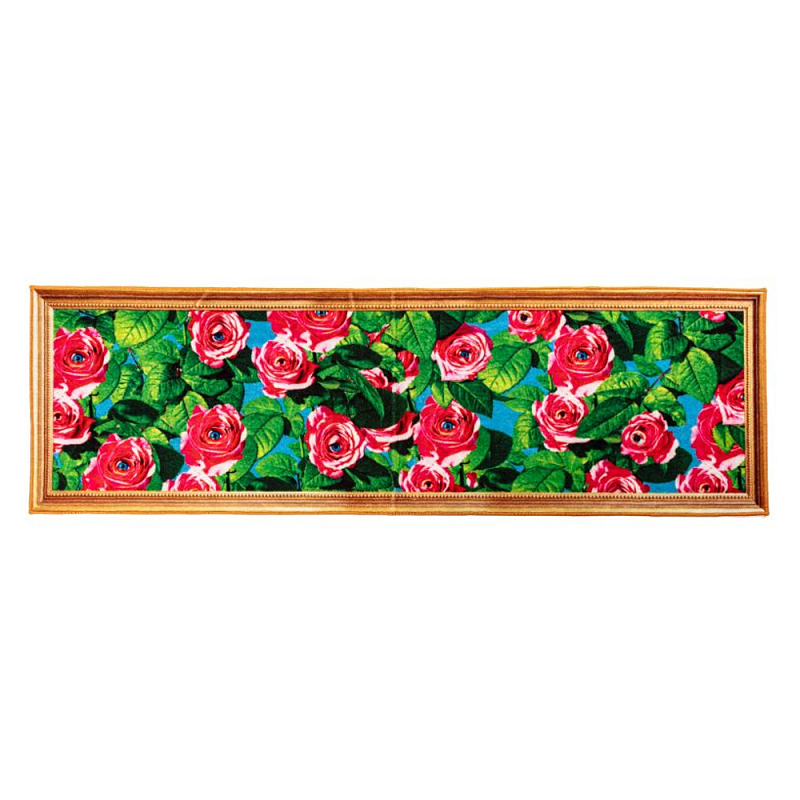 Коврик Seletti Roses With Eyes Мульти Коврик Seletti Roses With Eyes Мульти в Орле | Loft Concept