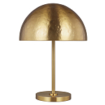 Настольная лампа с полусферическим абажуром золотого цвета Generation Lighting варинант исполнения - 1 | Loft Concept в Орле