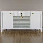 Комод-буфет Elsa Dreams White с открытыми полками   варинант исполнения - 4 | Loft Concept в Орле