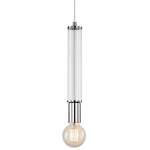 Подвесной светильник цвета хрома Industrial