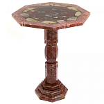 Кофейный стол из натуральных камней Лемезит и Яшма Natural Stone Tables варинант исполнения - 19 | Loft Concept в Орле