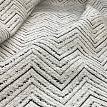 Мебельная ткань Шенилл черно-белый принт 145 см T3-38 варинант исполнения - 1 | Loft Concept в Орле