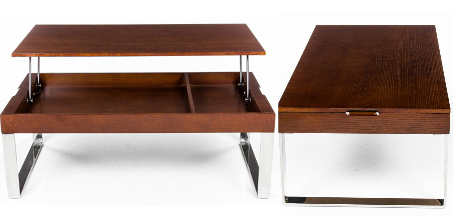Кофейный стол Annecy Coffee Table brown Кофейный стол Annecy Coffee Table brown - Loft-Concept в Орле