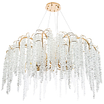 Люстра с хрустальными подвесками Bunch of Crystal Berries Gold Chandelier 12 варинант исполнения - 1 | Loft Concept в Орле
