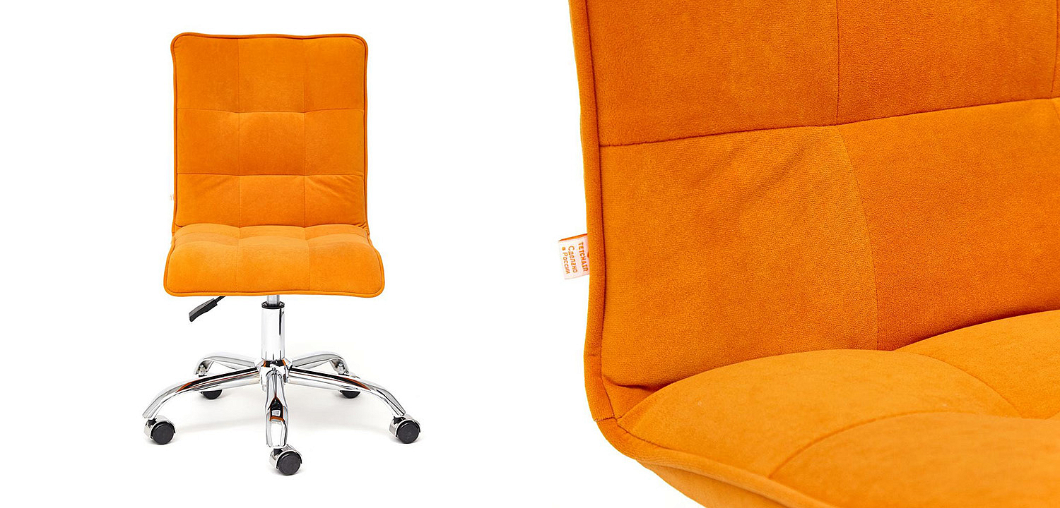 Кресло Deborah flock orange Кресло Deborah flock orange - Loft-Concept в Орле