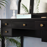 Туалетный столик Stylish Black варинант исполнения - 3 | Loft Concept в Орле