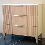 Комод коричневый с 3-мя ящиками на 4-х ножках Harper Line варинант исполнения - 3 | Loft Concept в Орле