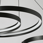 Люстра подвесная светодиодная в виде волнообразной ленты Ribbon Vortex варинант исполнения - 7 | Loft Concept в Орле